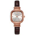 2022 douyin live gift list student small square watch women's square watch small sugar cube quartz large dial