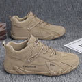 New spring/autumn men's work safety shoes - anti-slip construction boots, outdoor casual sneakers, trendy athletic shoes