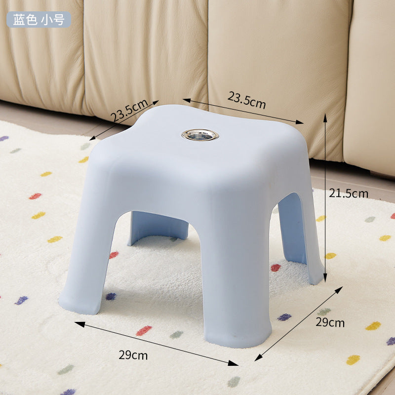 Plastic stool kids washbasin step stool for homethickened small stool adult non-slip stool shoe changing stool low stool