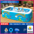 1.7m ring bubble bottom-foot pump package (very slow to inflate)