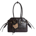 2025 autumn new arrival: large capacity commuter shoulder & crossbody tote bag - vintage oil wax leather handbag, premium women's bag