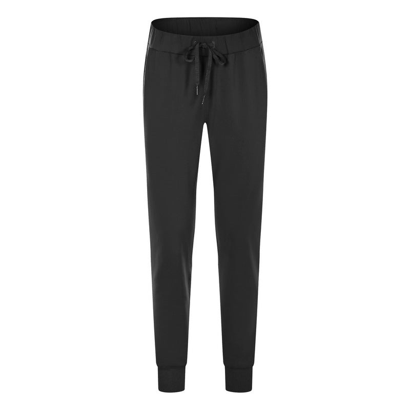 new arrival elastic waist yoga pants casualstraight-leg sports casual elastic leggings nine-point pants for women dp022
