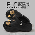 Pregnant women's non-slip clogs women's 2026new arrivaloutwearsummerevadeodorizing filter increase the feeling of stepping on shit sandals for women