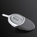 Bedridden elderly paralyzed patient horizontal bedpan with cover, maternity adult bedpan, bedpan