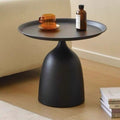 Scandinaviancasual side table small apartment iron small round table cream style for home small coffee table bedside small bedside table no