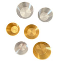 304 stainless steel gold sauce dish - perfect for ketchup, korean fried chicken sauce, bbq marinades, and more!