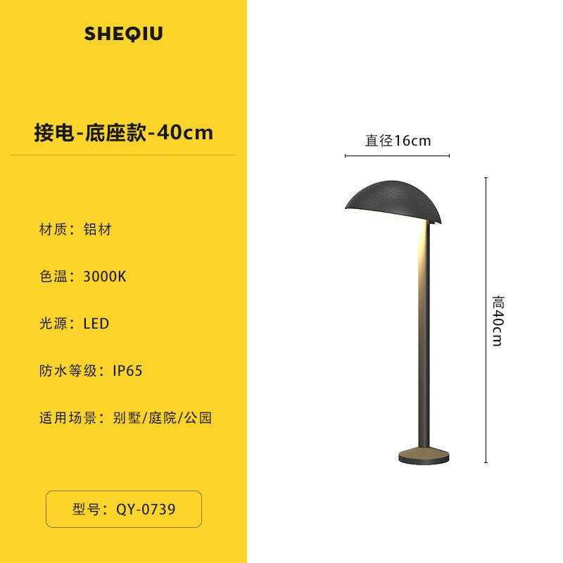 Villa garden landscape stake lights outdoor waterproof park lawn lights courtyard lights minimalist modern pathway turf lights