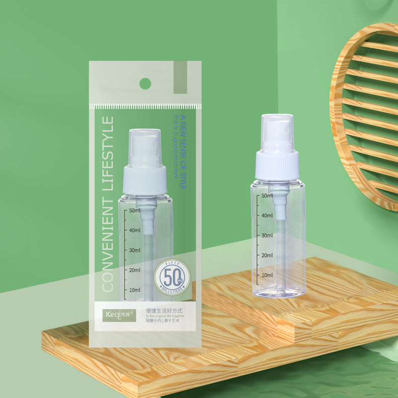 Keqi spray bottle pet travel refill bottle business trip outdoor liquid spray bottle cosmetics empty bottle portable empty bottle