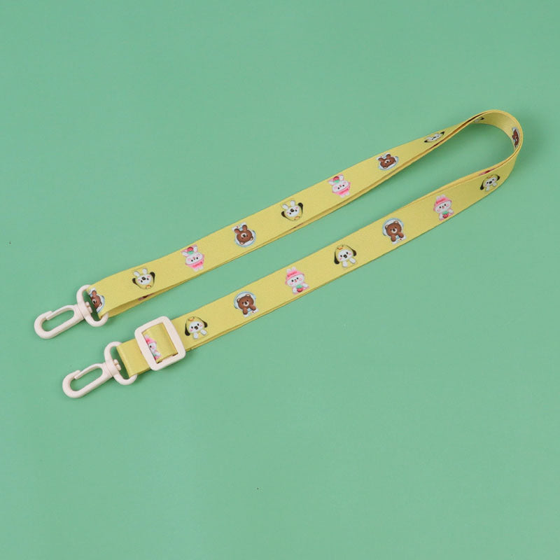 Manufacturer water kettle cup with kids cartoon water cup lanyard thermos cup halter rope water cup kettle accessories cup sleeve crossbody cup