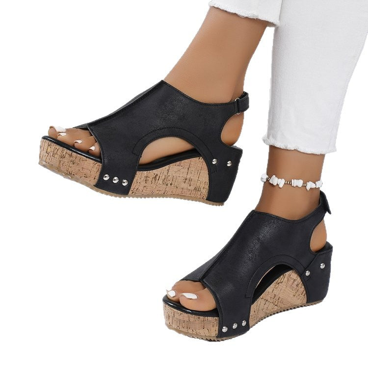 summer new arrivals: plus-size women's high-heeled sandals for cross-border e-commerce. available in sizes 36-43. wholesale options available. dropshipping to  and