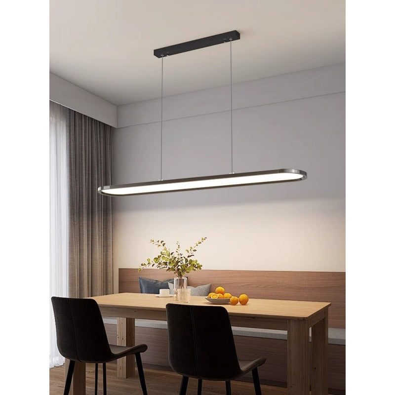 Circle of Light Restaurant Light Nordic Modern Simple Ultra-thin New Eye Protection Lighting Dining Table Study Bar Chandelier 1