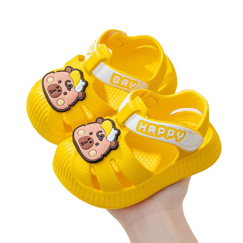 Eva kids' sandals - new summer korean style, soft sole, non-slip, waterproof first walker sandals for boys and girls (ages 2-3)