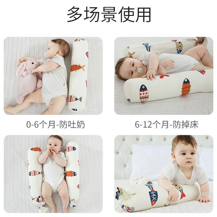 Babycare baby comfort pillow - infant sleep pillow, side sleeper support, newborn anti-roll pillow, breathable
