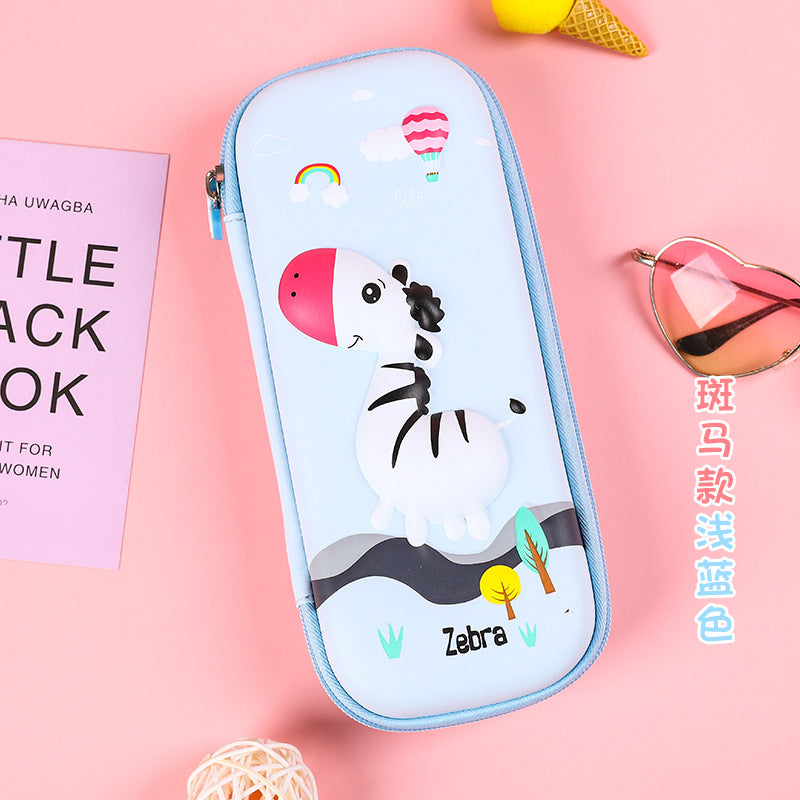 Korean version cartoon multi-functional pencil case large capacity primary school boy kindergarten cute stationery case multi-functional pencil case