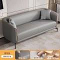 Sofa small apartment rental house living room casual modern apartment durable cat scratch leather sofa double three-person small sofa
