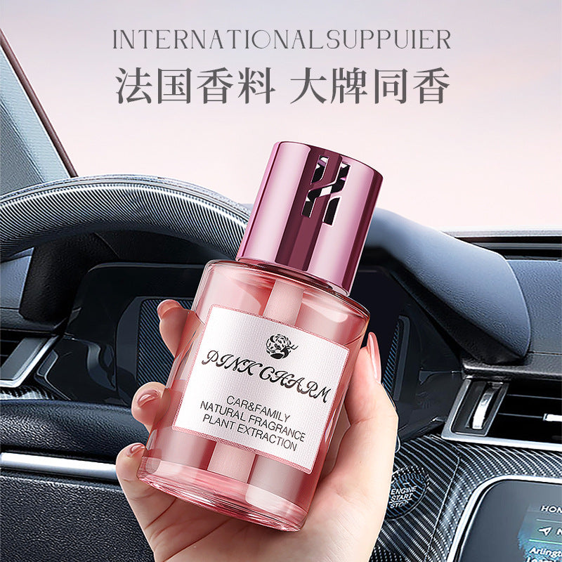 Ready-to-ship car air freshener - premium perfume, women's exclusive, glass ornament, long-lasting fragrance, wholesale, extended scent
