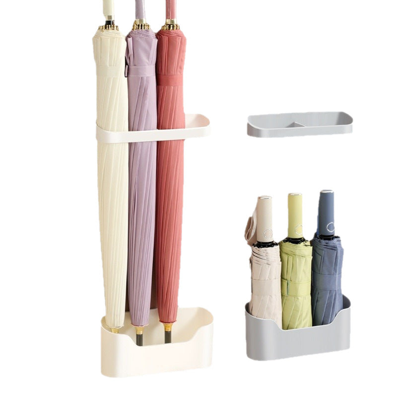 Japanese style umbrella storage rack, indoor umbrella rack, commercial for home door rear umbrella rack, punch-free umbrella wall hanging storage