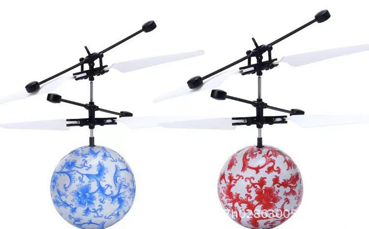 Little fairy sensor aircraft remote control aircraft suspended helicopter resistant to falling and flying cross-border rechargeable kids toy