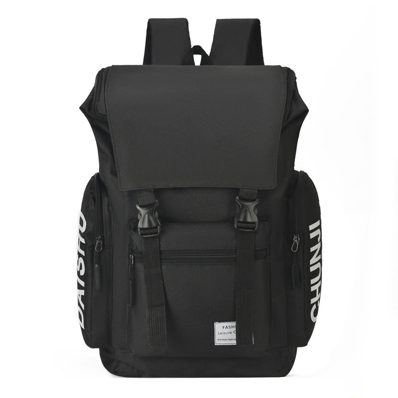 Cross-border  Korean backpack, men's large-capacity outdoor travel backpack, leisure computer, student schoolbag