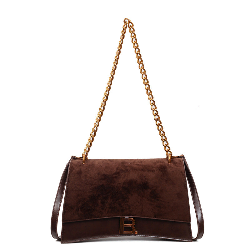 2025 autumn new arrival: unique women's shoulder bag - fashionable chain crossbody bag, vintage-inspired, casual commute style