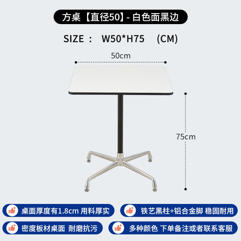 Eames table designer scandinavian style restaurant round reception negotiation cafe bar table large round table