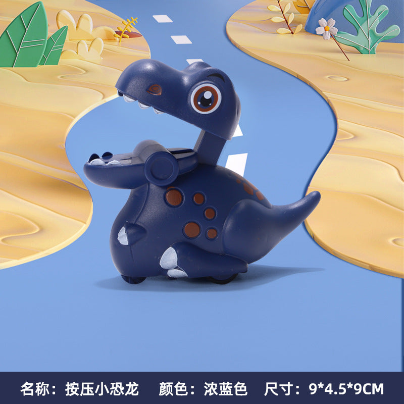 hot-selling press aerospace pull-back inertia car animal baby educational kids toys for boys and girls night market stalls