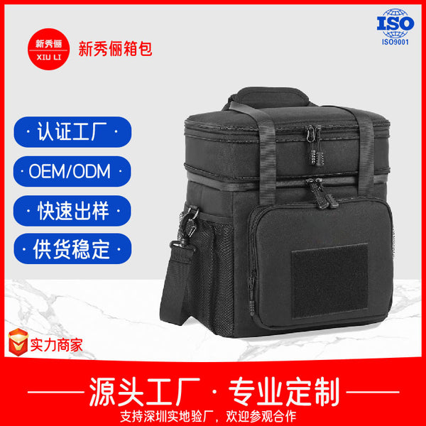 Thickened lunch box bag, portable thermal insulation bag, aluminum foil lunch, primary school students bento bag, men and women bring meals to work in large capacity