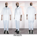 African men's new summer casual fashion two-piece set - cross-border hot seller -  plus size men's outfit
