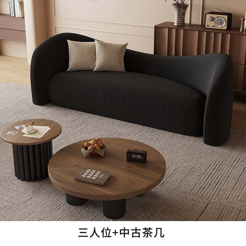Scandinaviannew arrival fabric sofa living room beauty salon reception net benchcasual cashmere sofa combination