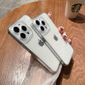 Angel eye clear case for apple 16 pro, full coverage drop-proof iphone xs, beautiful eye straight edge precision hole tpu case