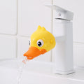 Factory direct: baby & kids silicone hand washing aid - anti-splash extended spout faucet extender for sinks