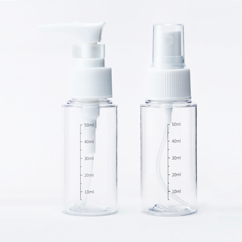 Keqi spray bottle pet travel refill bottle business trip outdoor liquid spray bottle cosmetics empty bottle portable empty bottle
