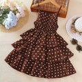 girls' summer new arrivals: korean style artsy long dresses for mid-to-large children, girls' cake beach dresses - wholesale supply