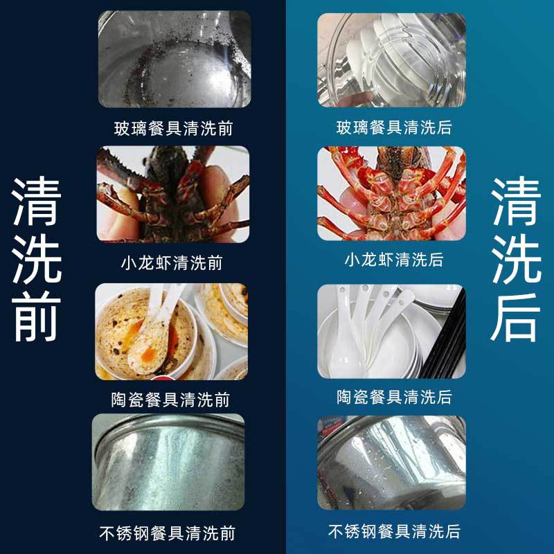 Ultrasonic dishwasher - commercial kitchen equipment for restaurants, cafeterias, catering services, hotels, and dining establishments - available in fully automatic, small, and large sizes
