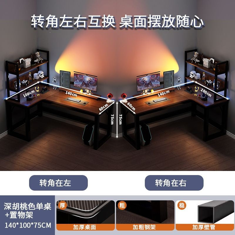 Corner computer desk for homel-shaped study table casual bedroom study table study corner desk
