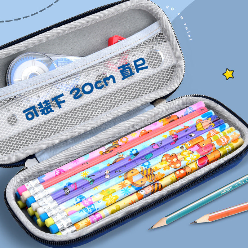 New 3D three-dimensional multi-functional stationery box, children's day gift for primary school students, cartoon large-capacity pencil case creativity