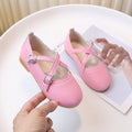 Girls' leather shoes summer : new summer princess shoes for girls, korean style single shoes for students, casual shoes, export children's shoes