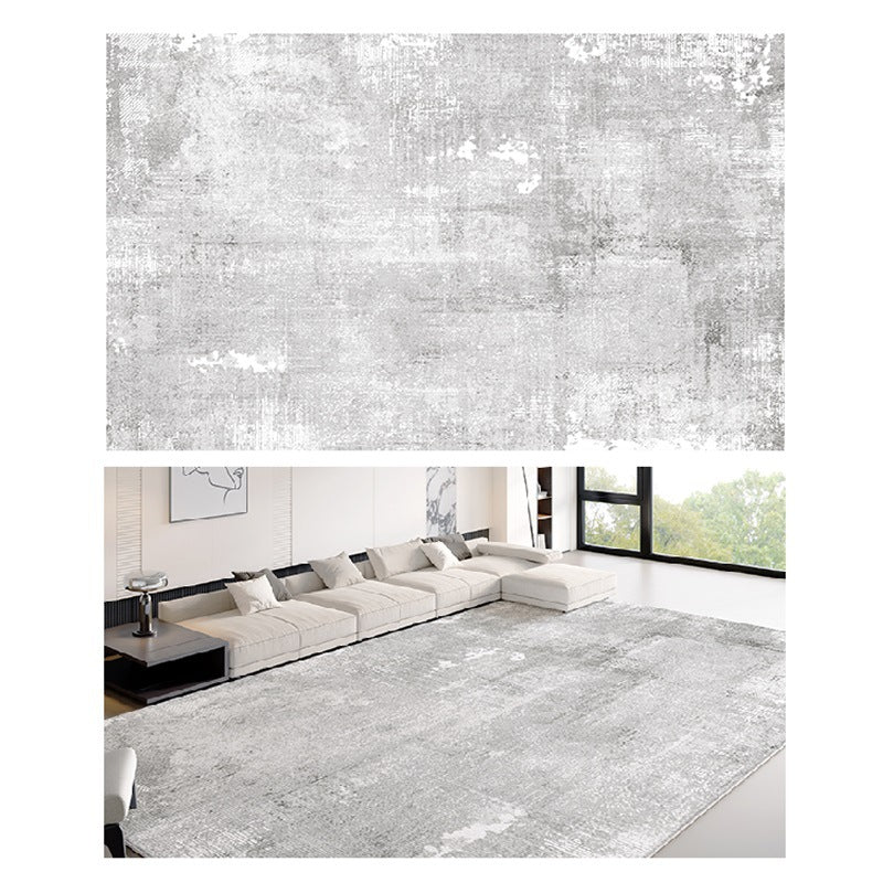 Carpet living room bedroom  new light luxury high-end waterproof washable large area full cover coffee table floor mat