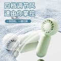 gift mini handheld fan usb rechargeable small mini portable outdoor silent brushless small fan