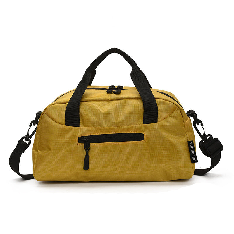 Cross-border women's lightweight handbags, large-capacity business travel bags, luggage bags, sports fitness bags, shoulder messenger bags.