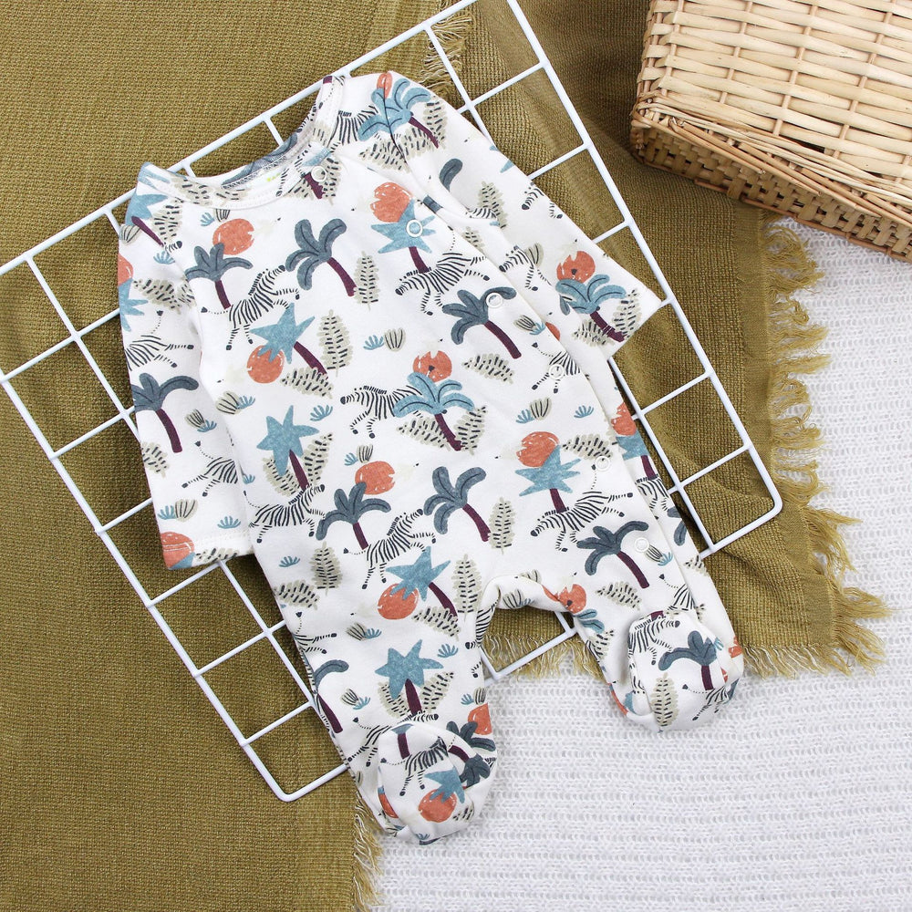 Newborn baby romper long sleeve jumpsuit autumn winter thickened sleepsuit clothes foreign trade children's wear bodysuit