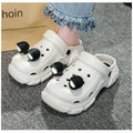 Crocs women's 2024new arrival soft bottom creative stylish two-wear casual toe cap with light hole slippers for women