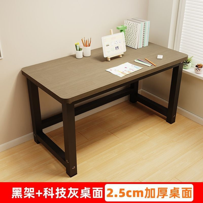 Computer desk double desktop simple desk bedroom for home study table casual writing table rectangular office desk
