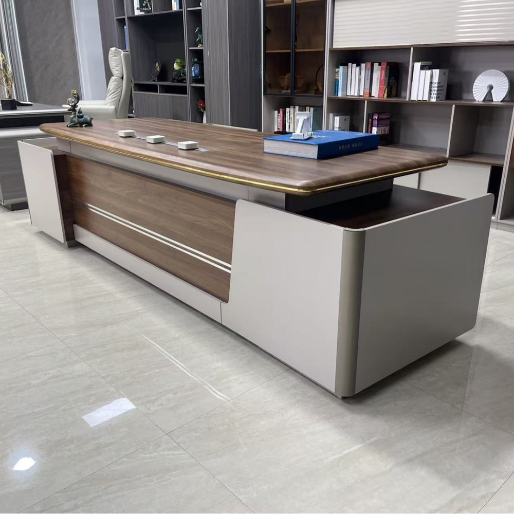Saint li boss desk boss desk and chair combination casual modern office president general manager desk