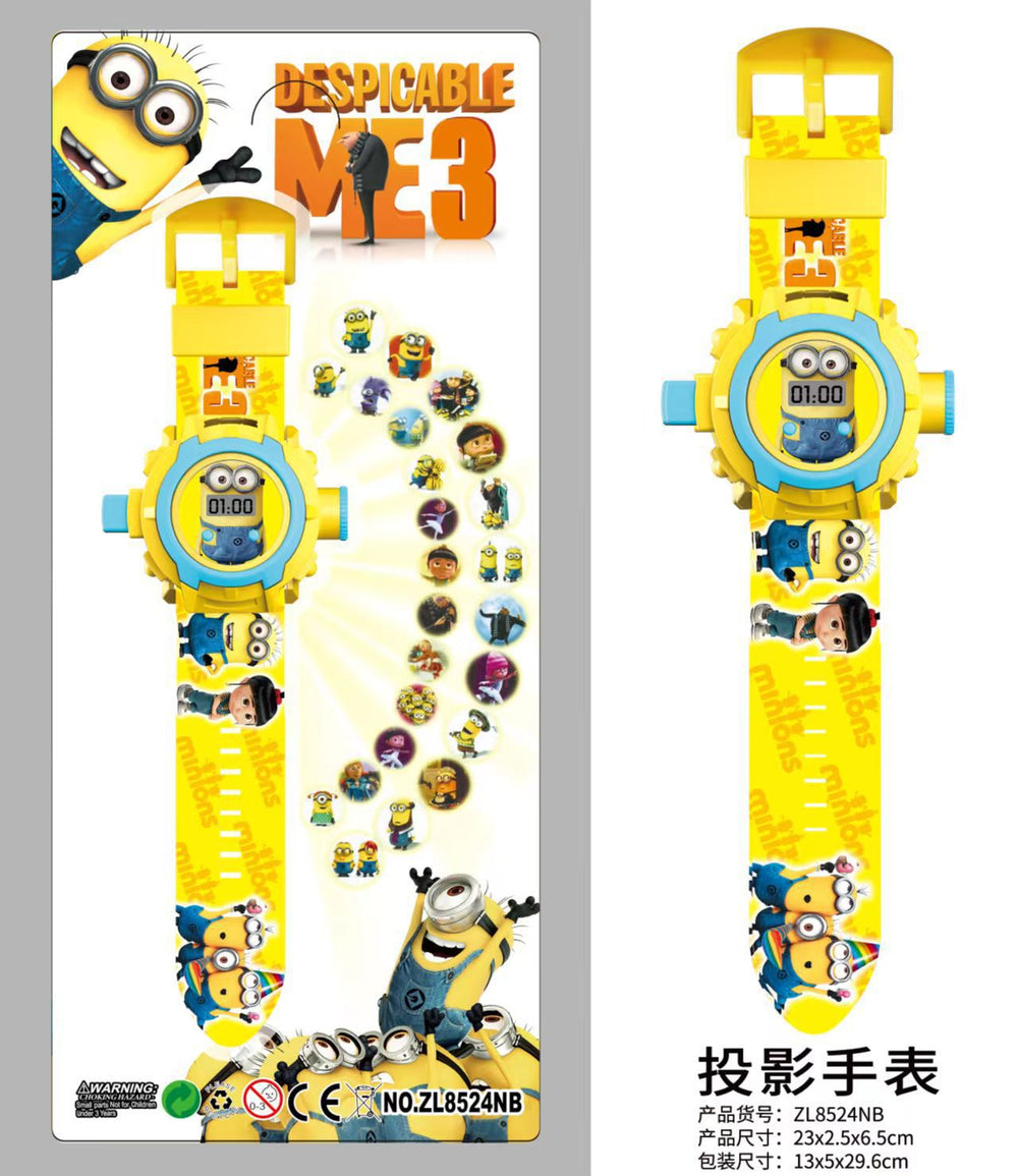 Kids' cartoon electronic watch - educational projection, time-telling toy watch - direct from the source manufacturer, dropshipping available