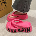 High-heeled flip-flops for women new arrivalthick soleeva slippers for women beach beach shoes for women fashion flip-flops wholesale