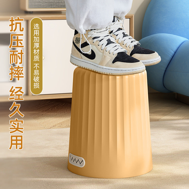 Trash can for homenew arrival living room large kitchen toilet bathroom bedroom lidless high-looking storage bucket