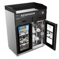 Commercial disinfection cabinet for home tea cabinet with drawer hotel booth catering condiment table with side cabinet tableware