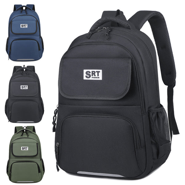 Wholesale backpack 2024 new men's business computer backpack large capacity middle school student schoolbag outdoor travel bag