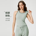 【customization available】women's yoga tank top with built-in bra pads - direct from the factory, supports logo customization and oem/private label manufacturing